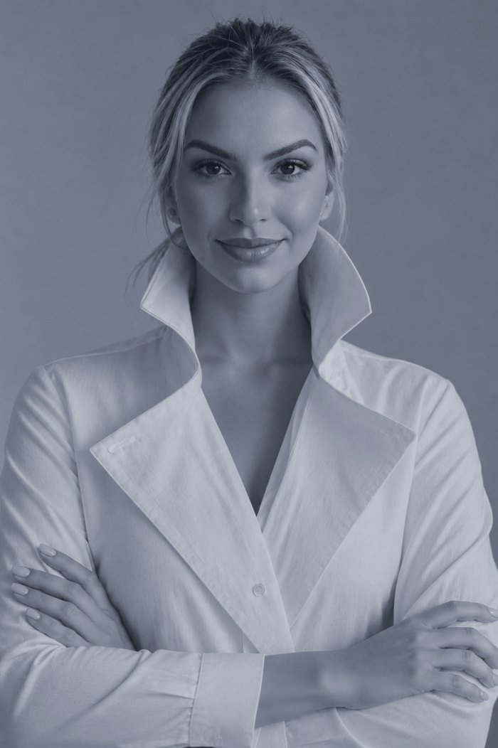Retrato de Natascha Arcos.